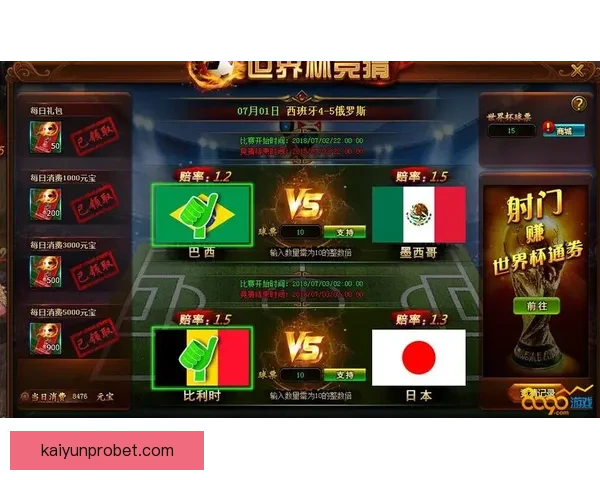 世界杯竞猜赛事推荐助你锁定冠军强队与精彩比赛预测技巧